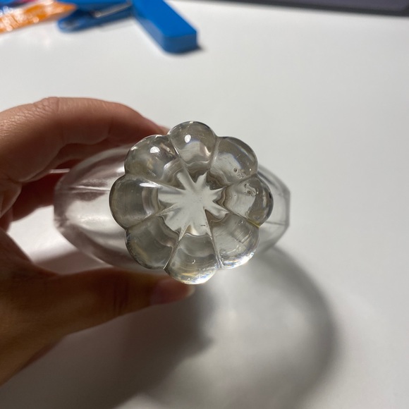 Vintage Houbigant Perfume Bottle Quelques Fleurs Glass - Picture 2 of 5